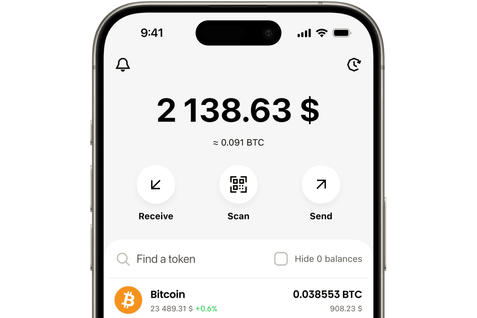 Cropty Wallet iOS-app