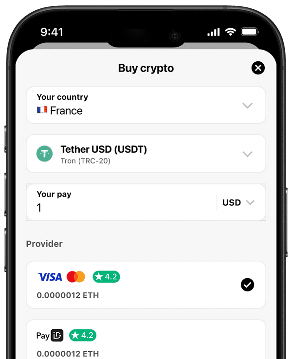 Buy and Sell Crypto