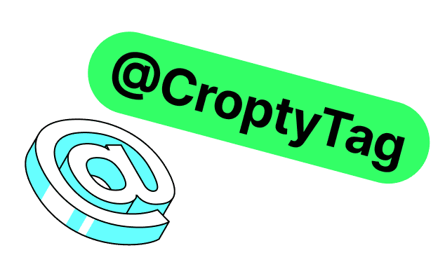 Instant & Free Transactions with @CroptyTag